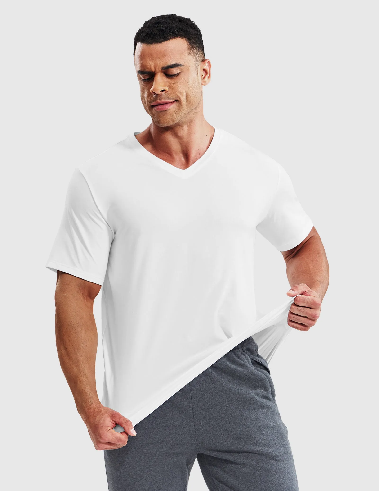 Men’s X-Sofort™ Buttery Soft Dry Fit V-Neck Workout T-Shirt