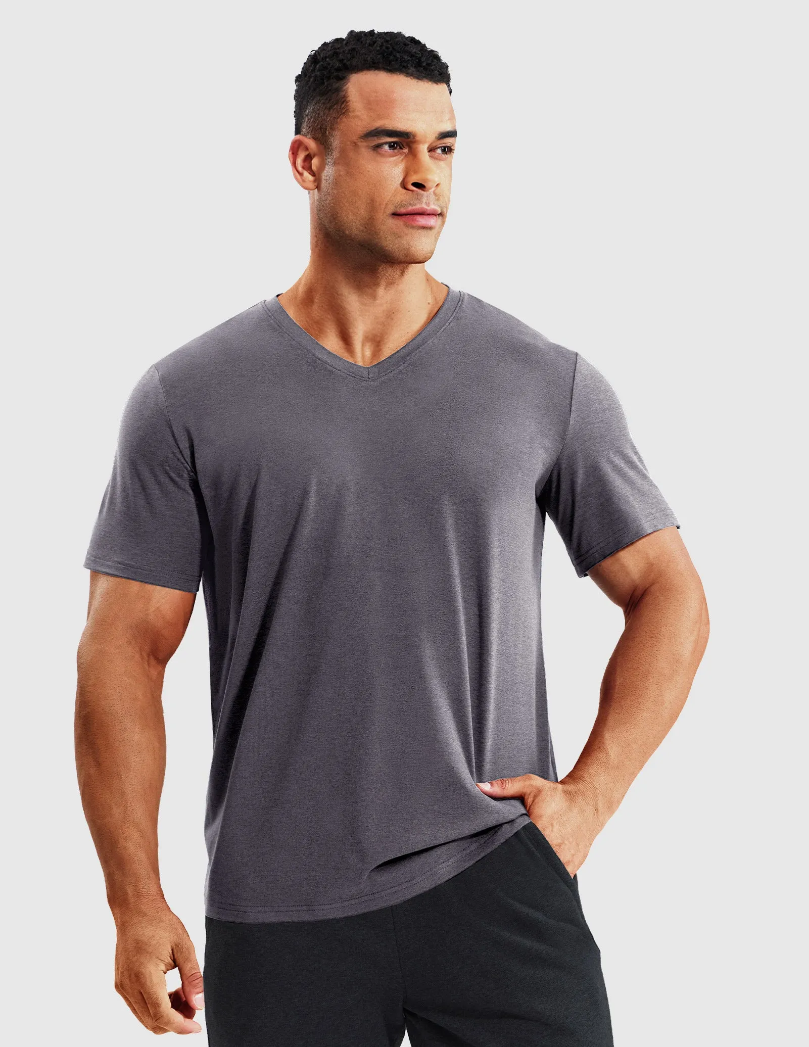 Men’s X-Sofort™ Buttery Soft Dry Fit V-Neck Workout T-Shirt