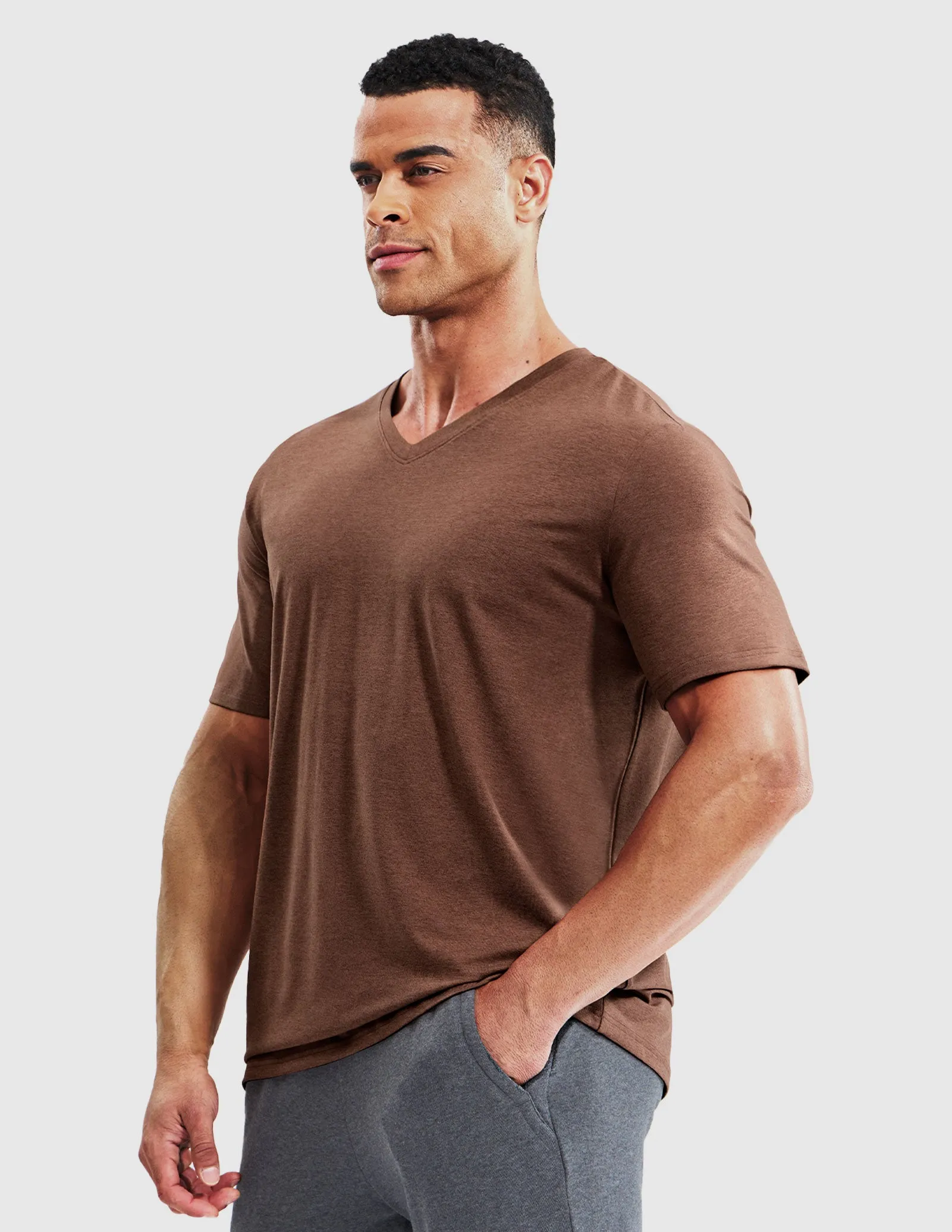 Men’s X-Sofort™ Buttery Soft Dry Fit V-Neck Workout T-Shirt