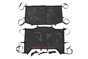 Mesh Bikini Top Plus - Black - Jeep Wrangler 4xe (21-23)/Wrangler JL (18-23)