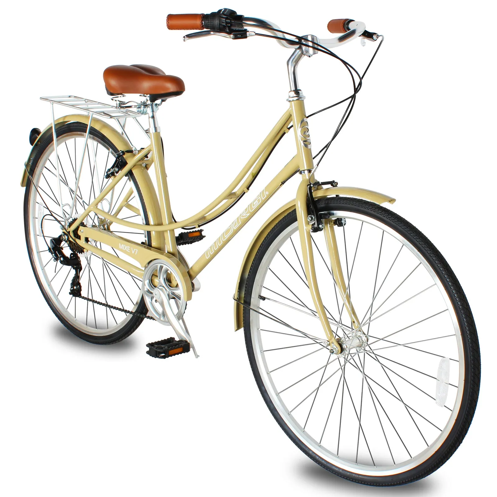 Micargi Mixe V7 Womens 7 speed City Cruiser Step-through -Live4Bikes