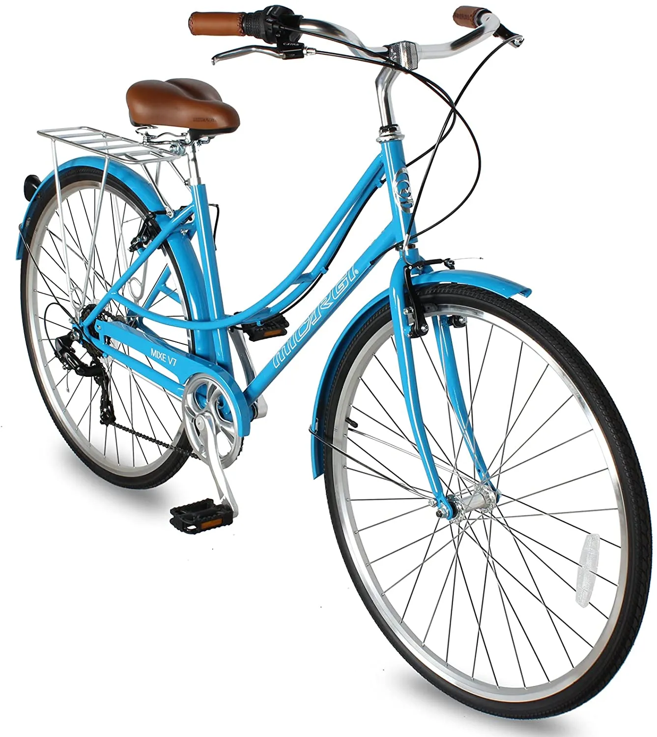 Micargi Mixe V7 Womens 7 speed City Cruiser Step-through -Live4Bikes