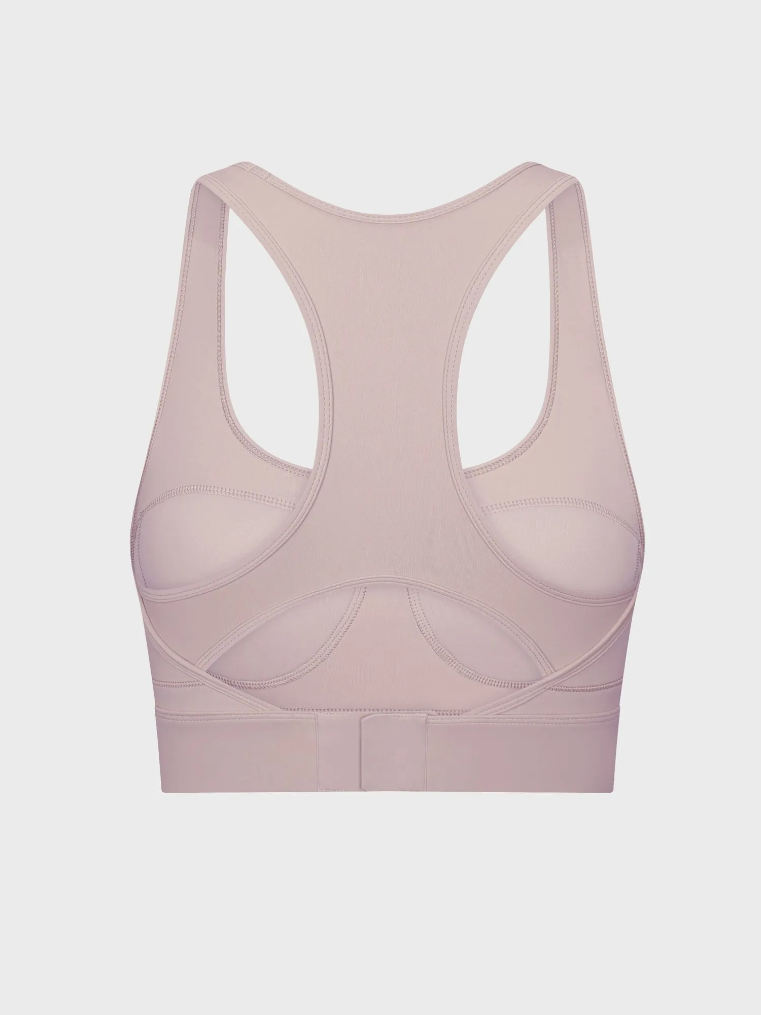 Midsize Easy Put On/Off Shockproof High-Intensity Sports Bra