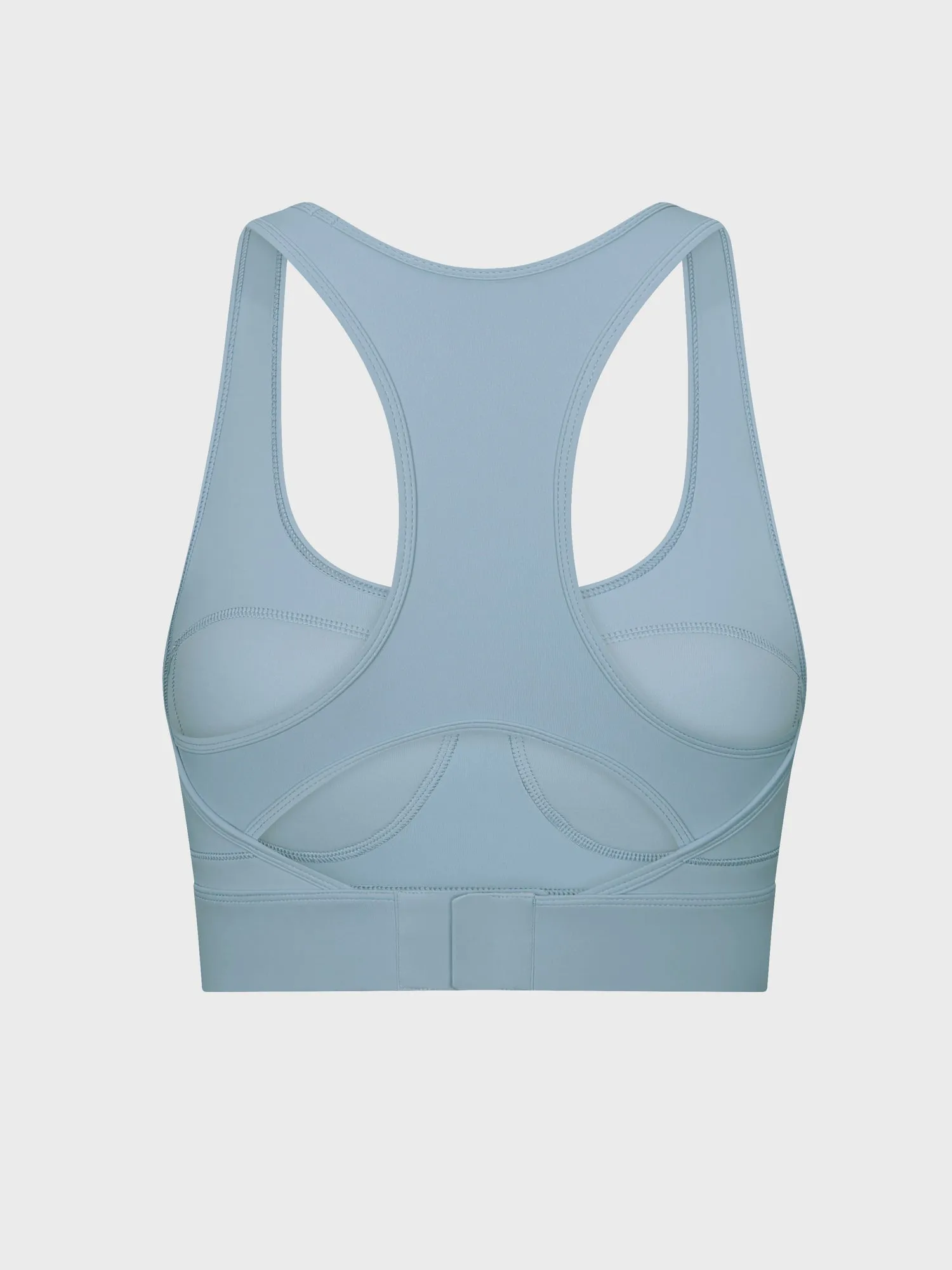 Midsize Easy Put On/Off Shockproof High-Intensity Sports Bra