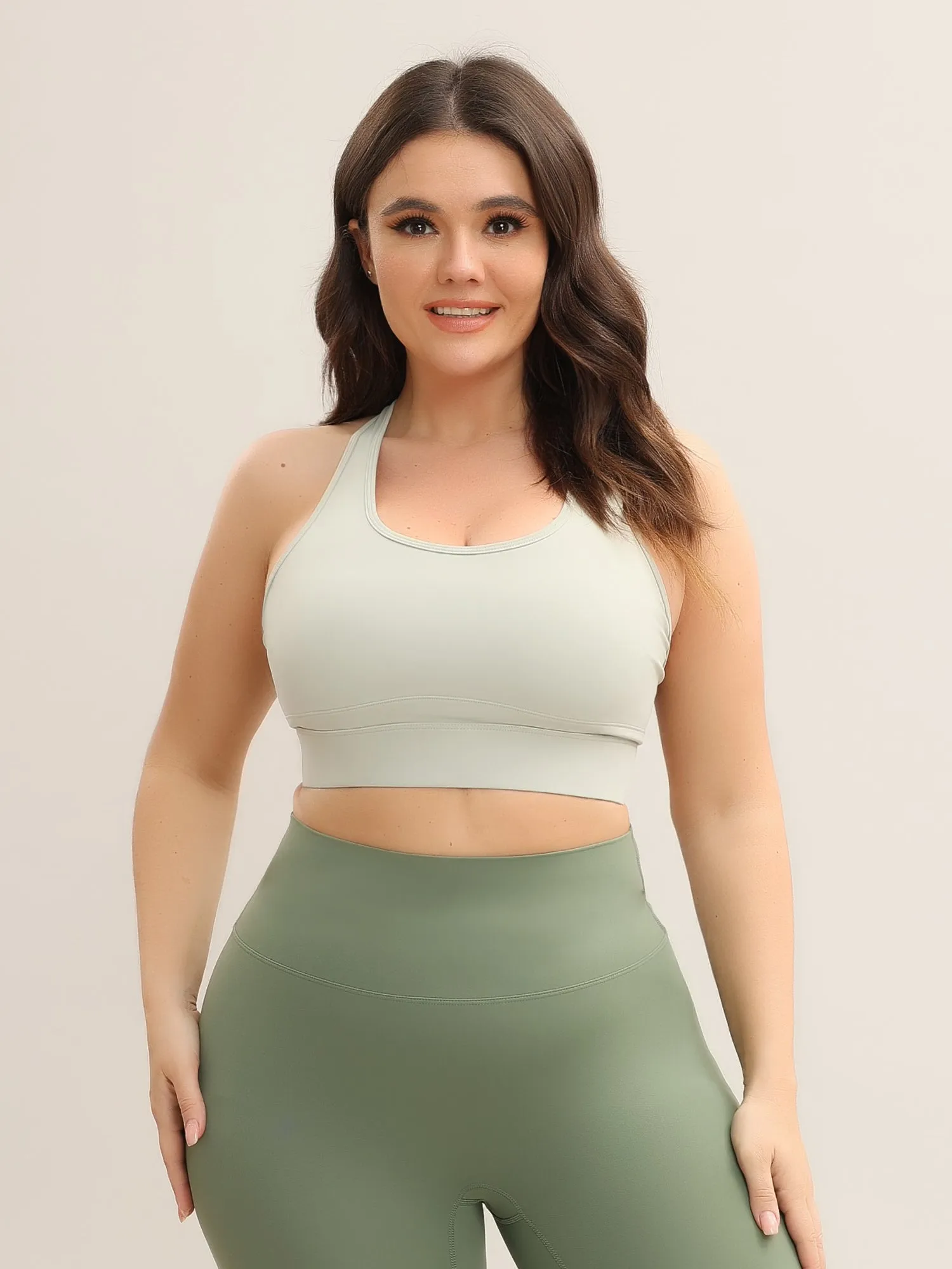 Midsize Easy Put On/Off Shockproof High-Intensity Sports Bra