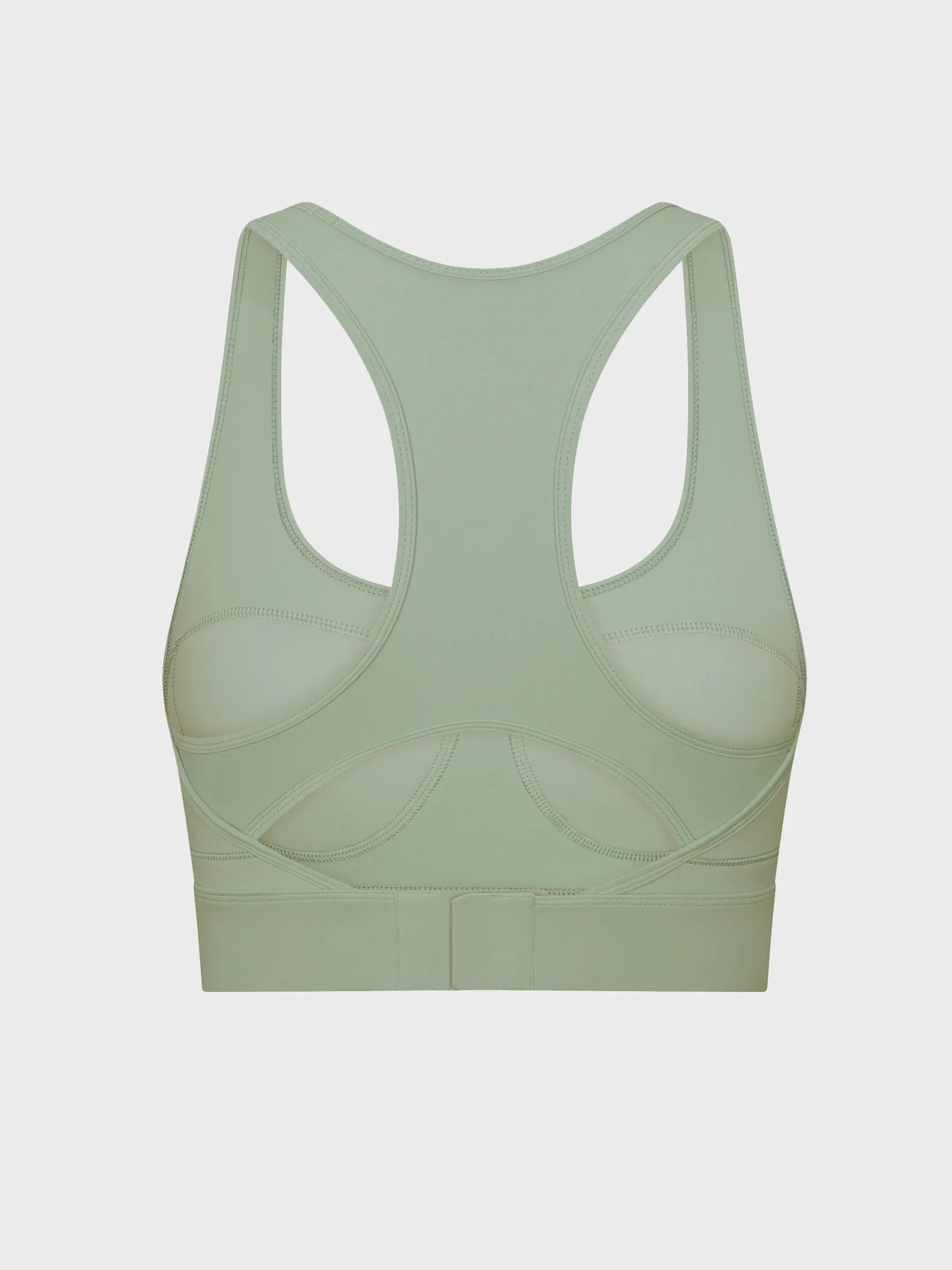 Midsize Easy Put On/Off Shockproof High-Intensity Sports Bra