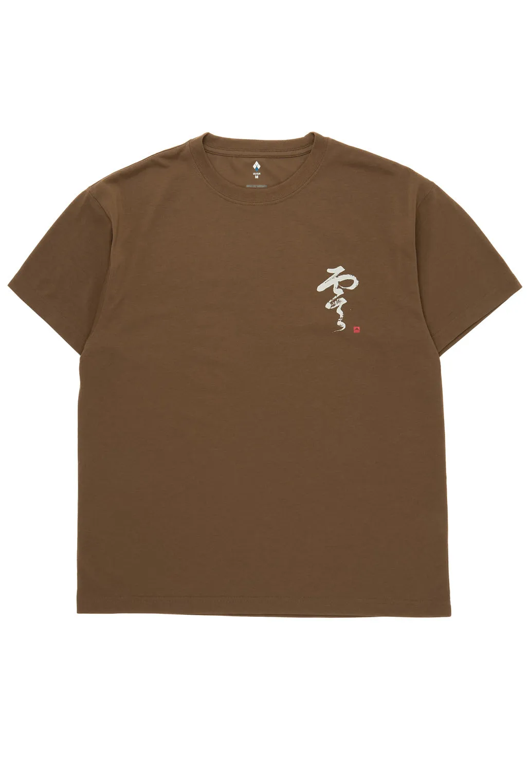 Montbell Men's Wickron Calligraphy Zero T-Shirt - Khaki