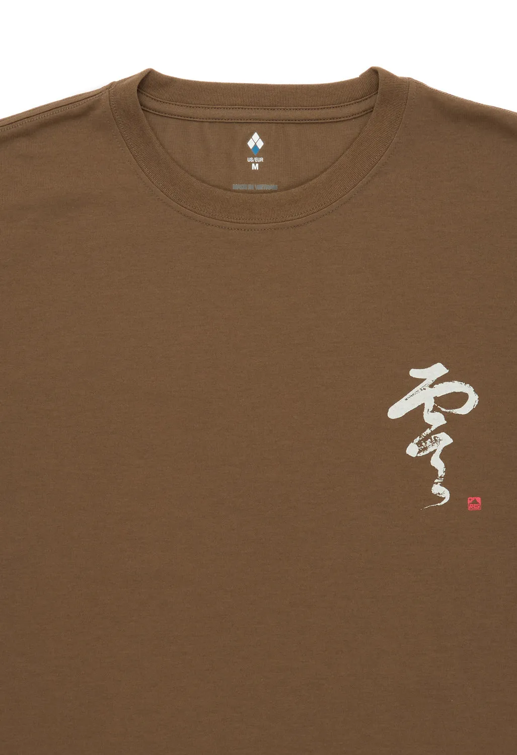 Montbell Men's Wickron Calligraphy Zero T-Shirt - Khaki