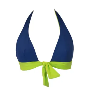 Moontide Reversible Front Tie Halterneck Bikini Top