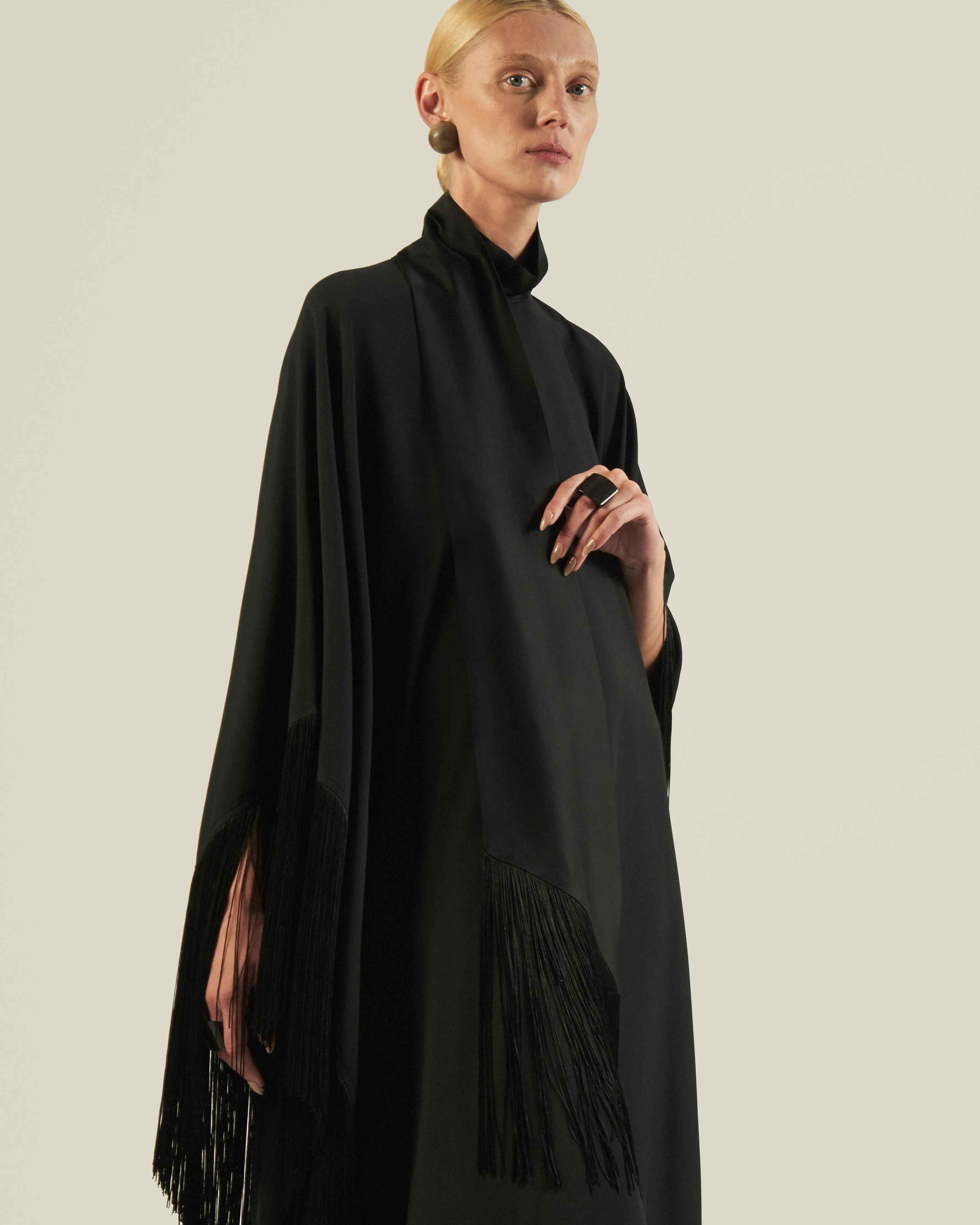 Mrs Ross Kaftan in Black