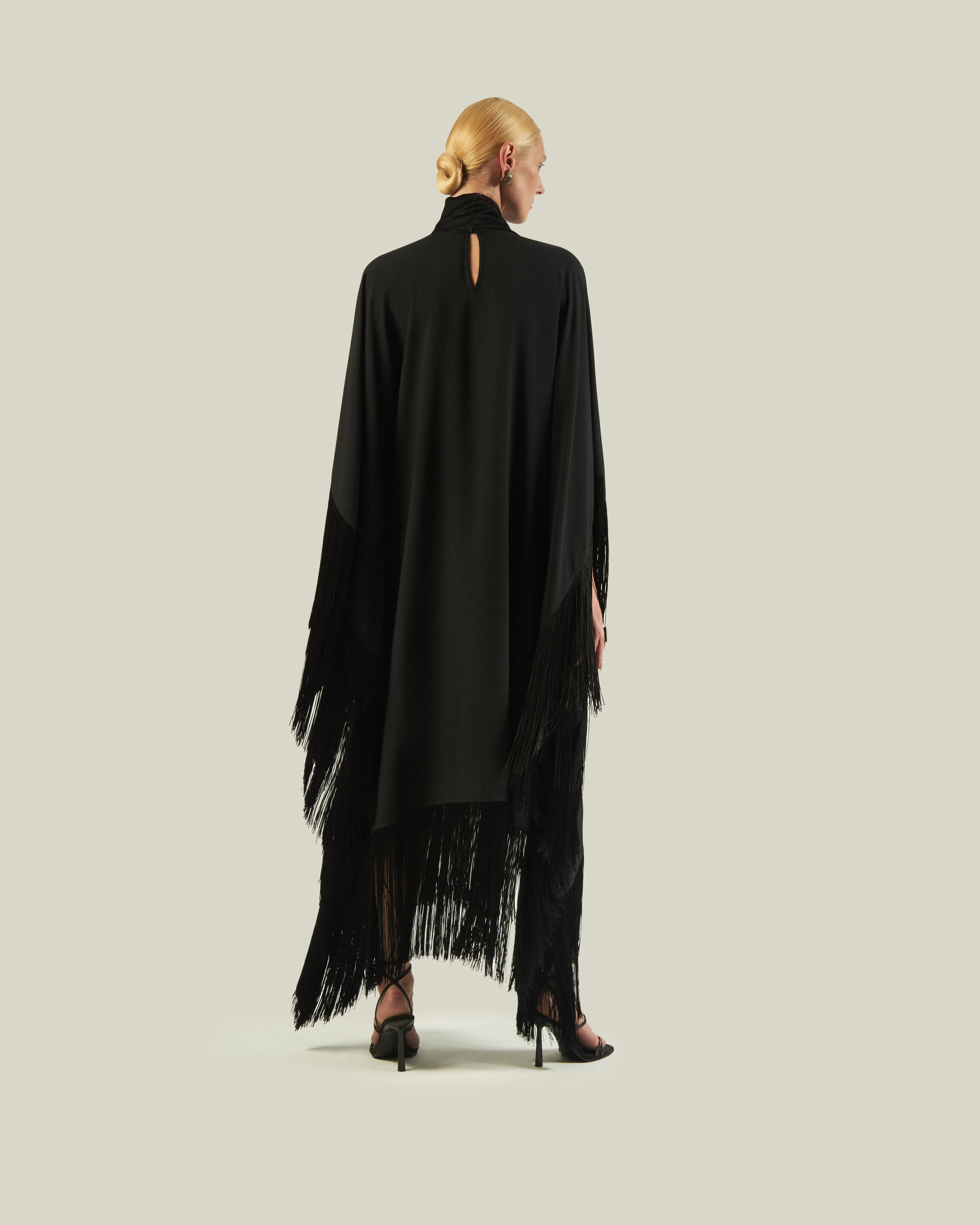 Mrs Ross Kaftan in Black