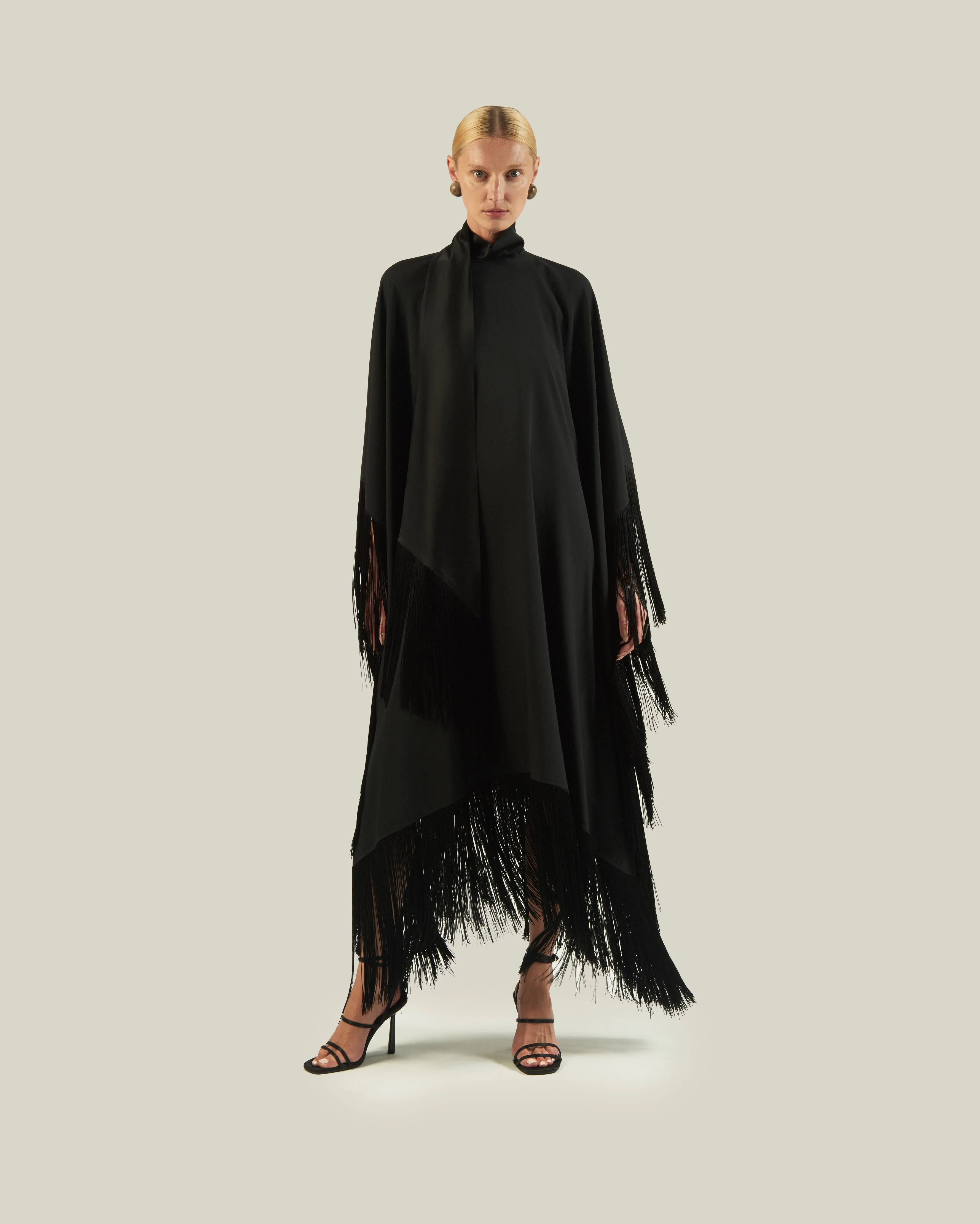Mrs Ross Kaftan in Black