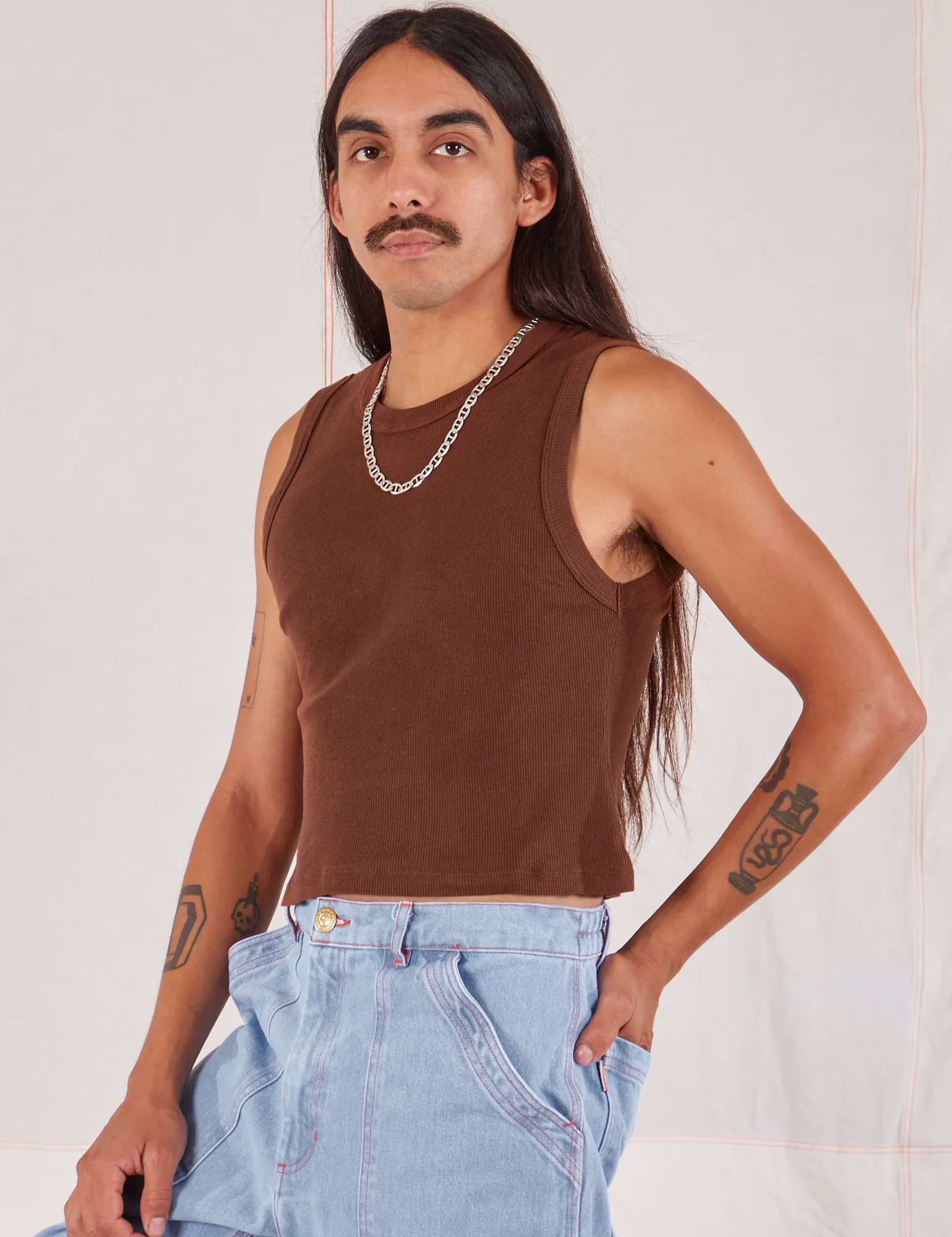 Muscle Tee - Fudgesicle Brown