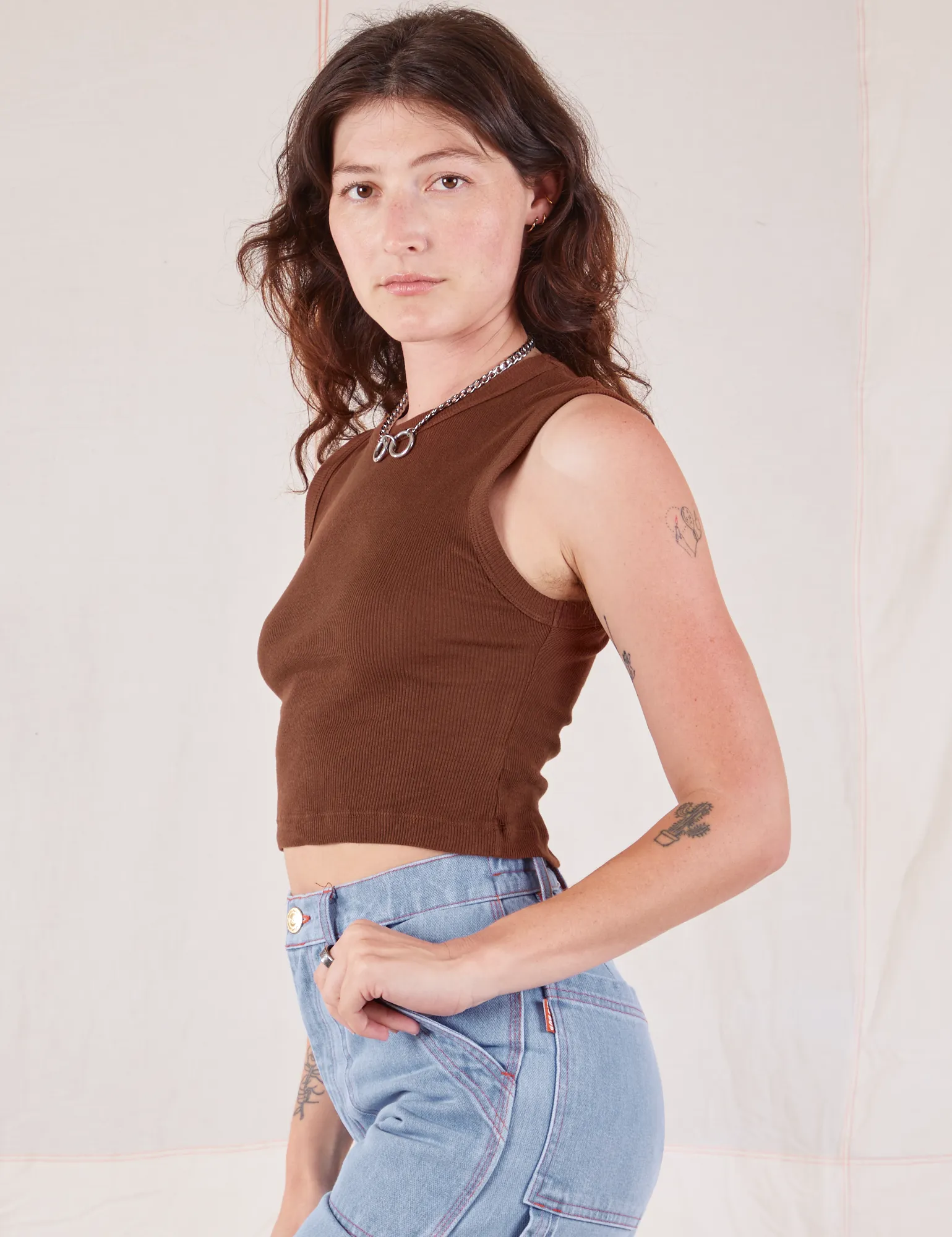 Muscle Tee - Fudgesicle Brown