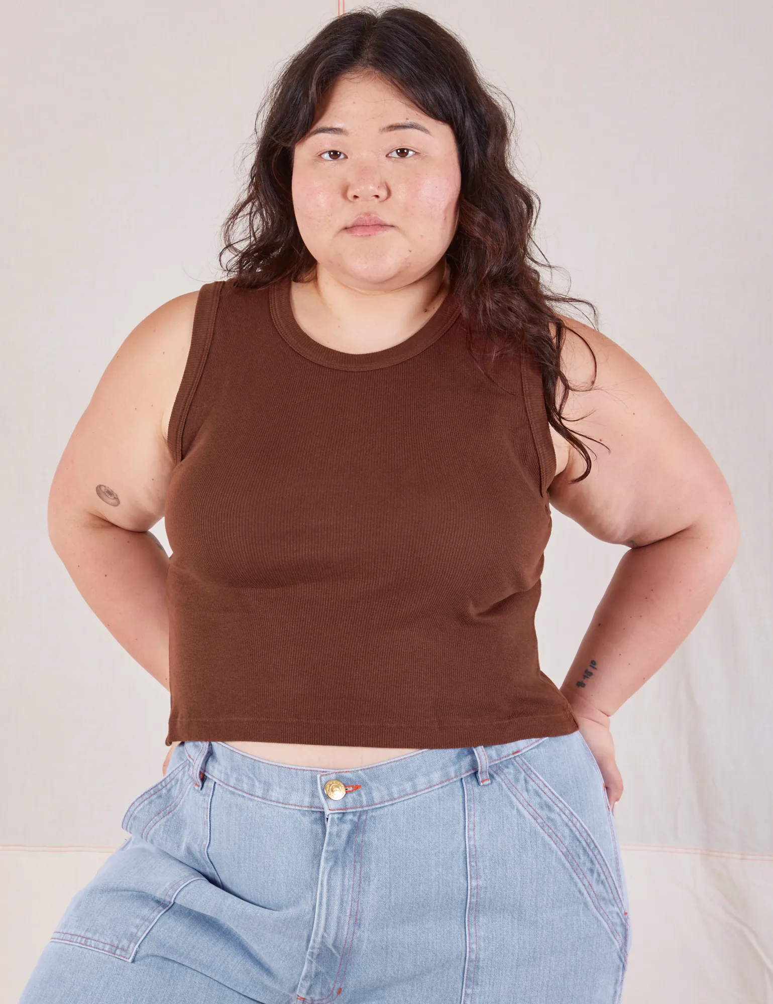 Muscle Tee - Fudgesicle Brown