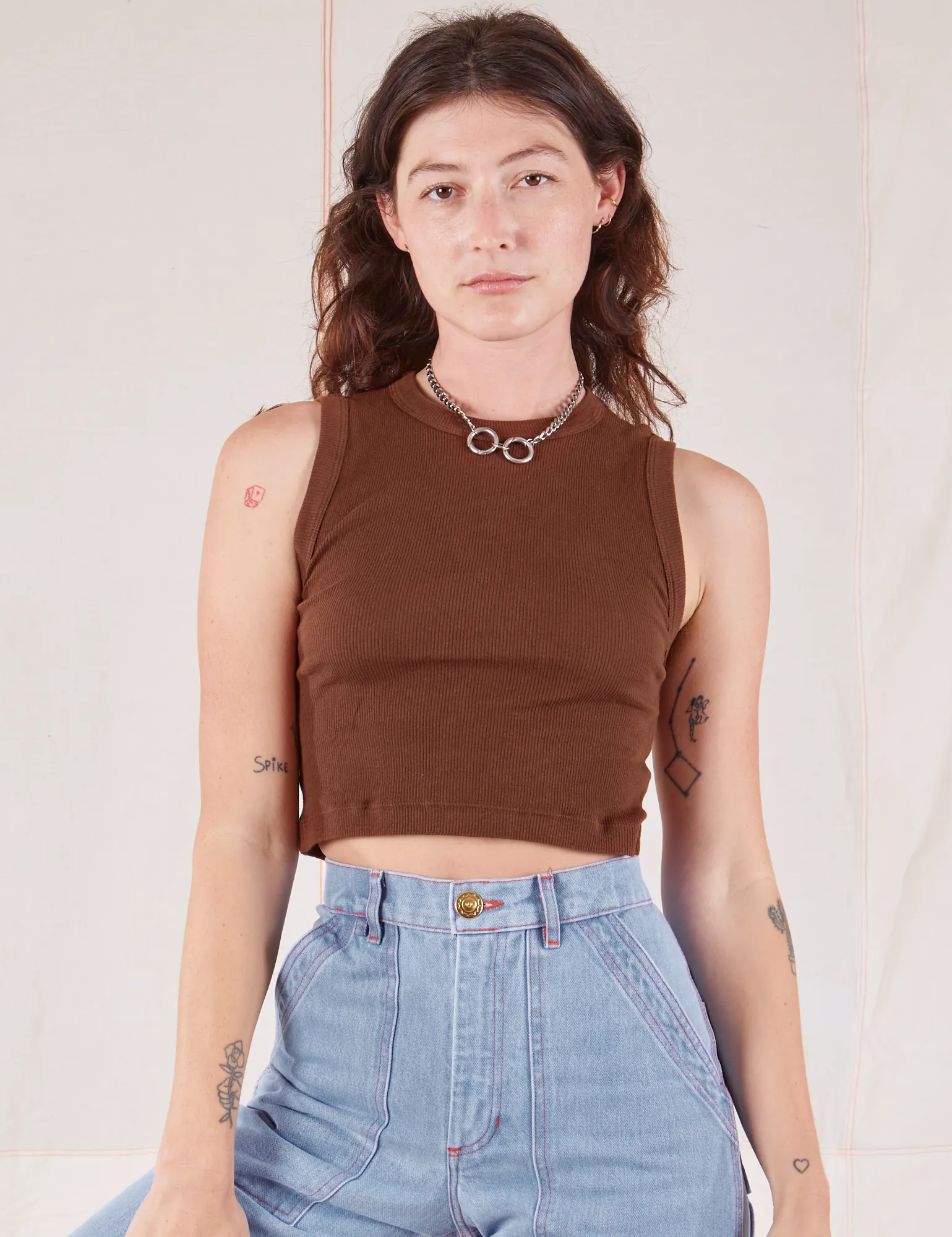Muscle Tee - Fudgesicle Brown