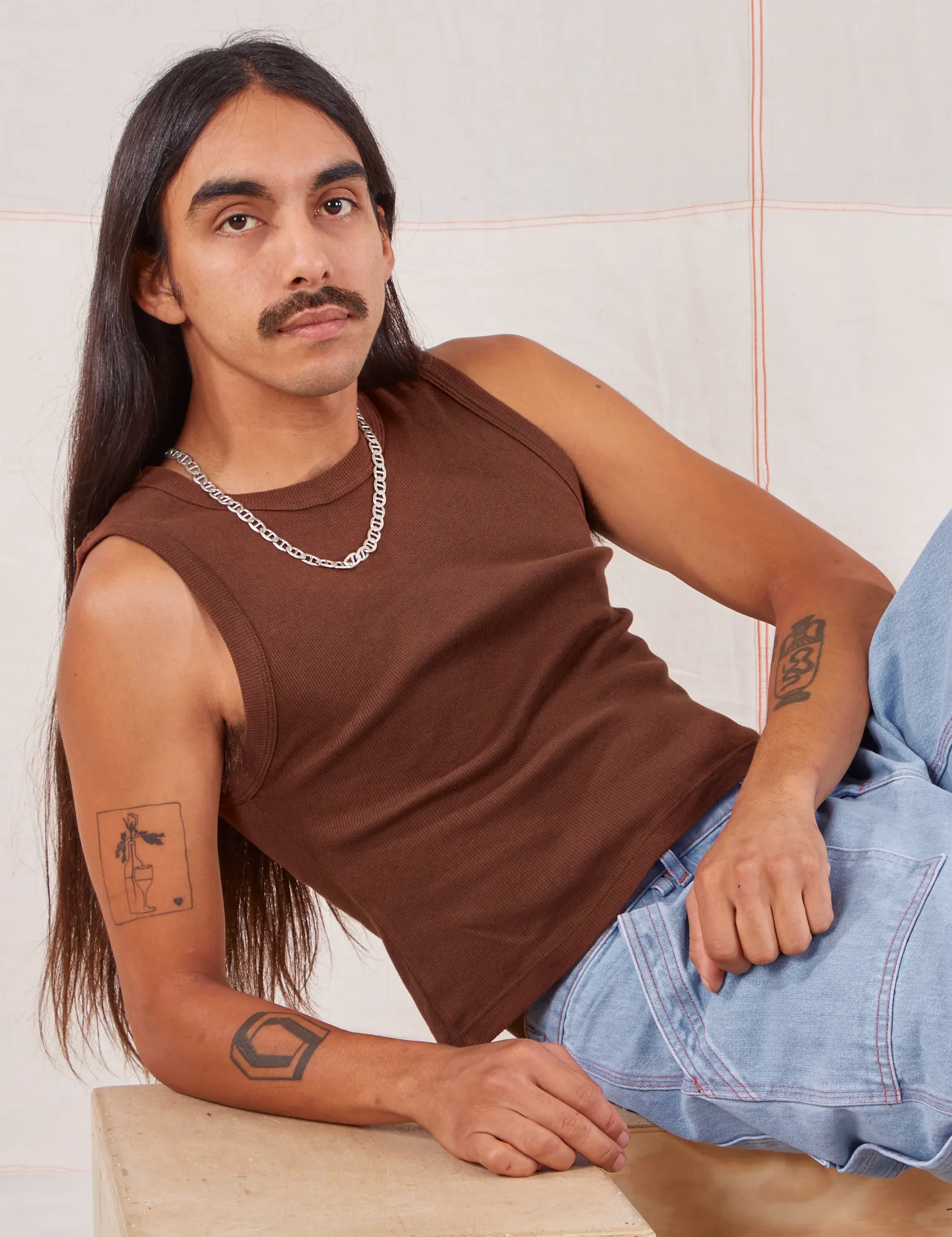 Muscle Tee - Fudgesicle Brown