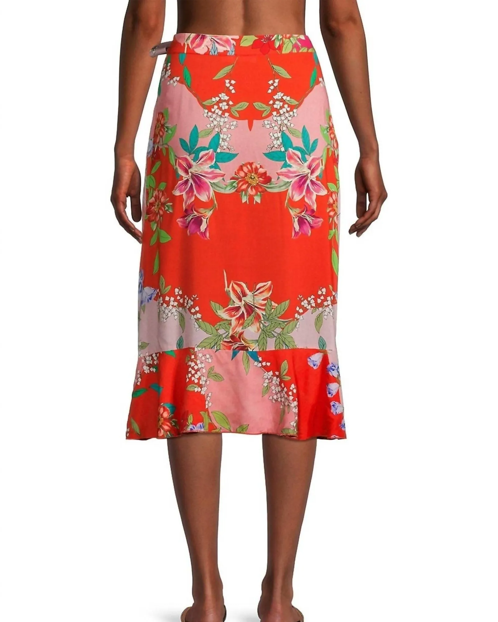 Nanya Wrap Skirt Cover Up in Multi | Multi