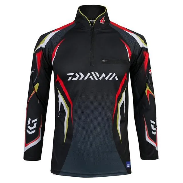 New Fishing Clothing Men Long Sleeve Quick Dry Fishing Shirts Outdoor Sports FIshing Clothes Zipper  Fishing Jackets