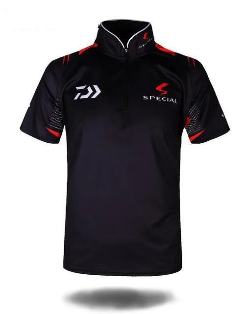 New Fishing Clothing Men Long Sleeve Quick Dry Fishing Shirts Outdoor Sports FIshing Clothes Zipper  Fishing Jackets