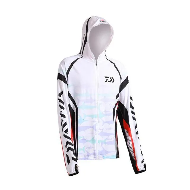 New Fishing Clothing Men Long Sleeve Quick Dry Fishing Shirts Outdoor Sports FIshing Clothes Zipper  Fishing Jackets