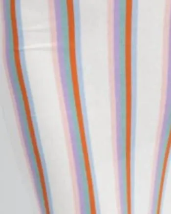 Newport Multi-Striped Coverup Dress In White  Multi | White  Multi