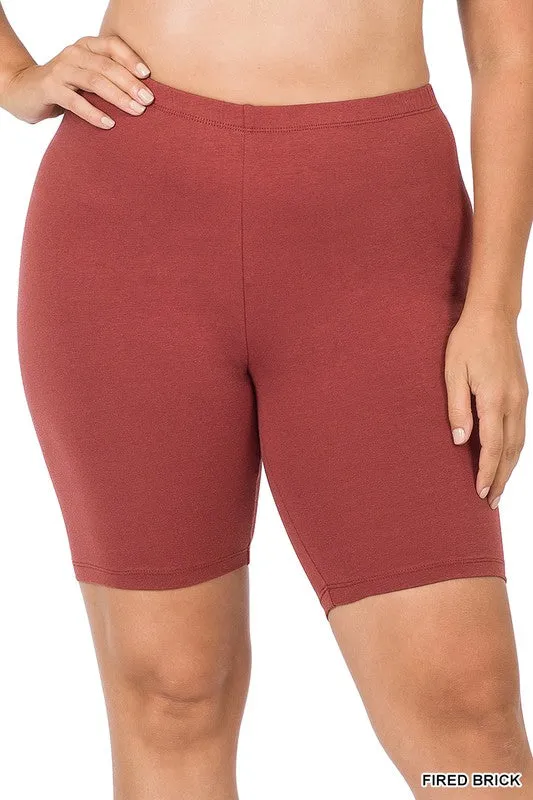 Off The Path Biker Shorts