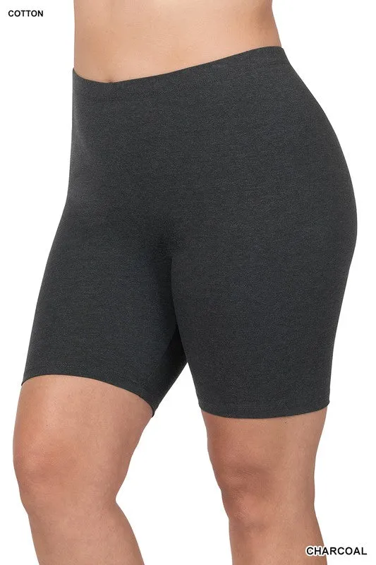 Off The Path Biker Shorts