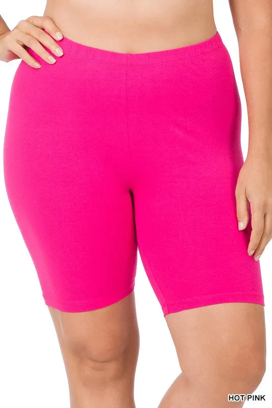 Off The Path Biker Shorts