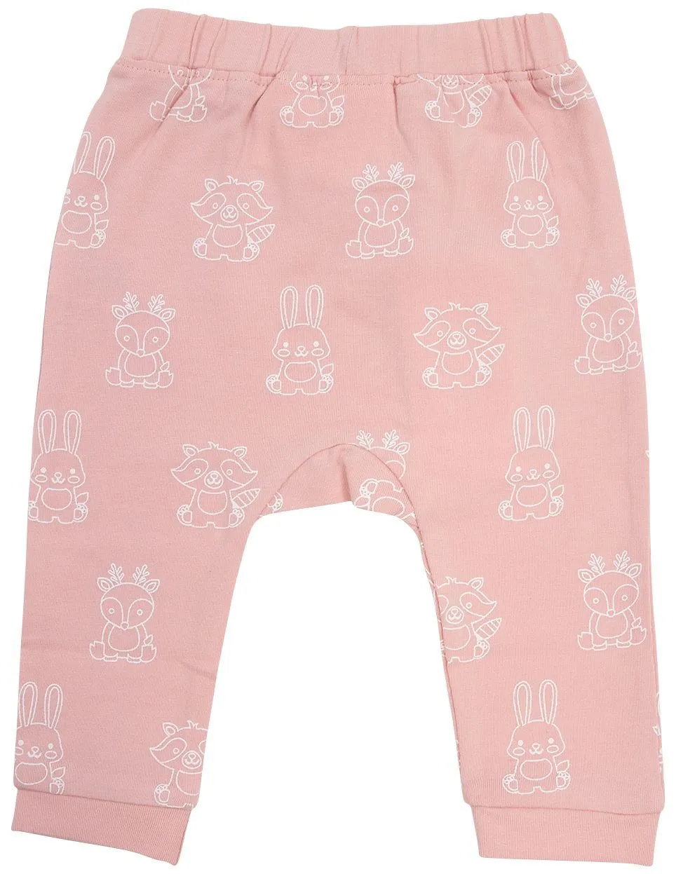 Organic Cotton Legging Pink Print