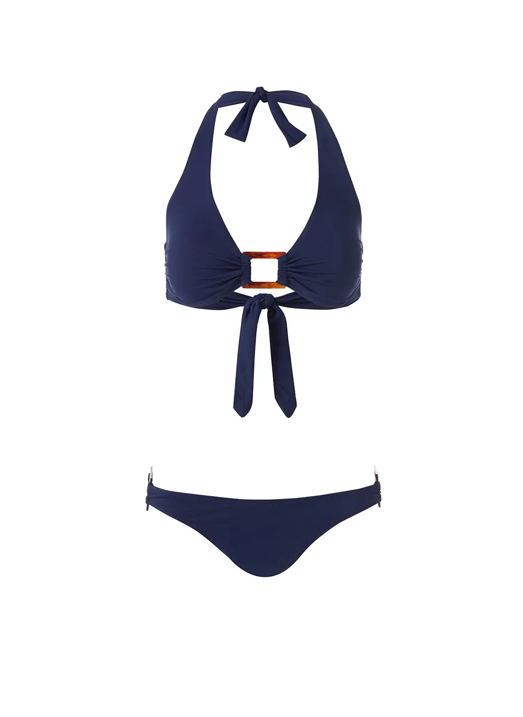 Paris Navy Bikini Bottom