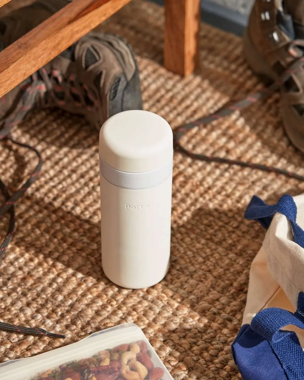 Porter Insulated Bottle 20oz - Terrazzo Charcoal