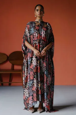 Printed Noche Kaftan Dress