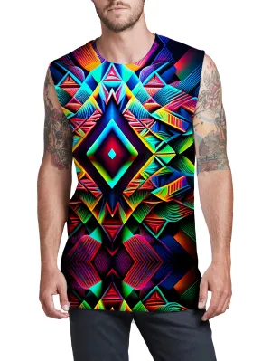 Psychedelic Tribal Men's Muscle Tank