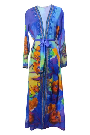 Purple Beach Cover Up