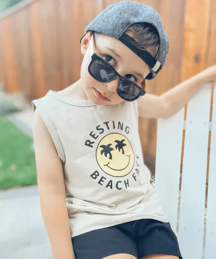 Resting Beach Face