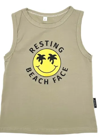 Resting Beach Face