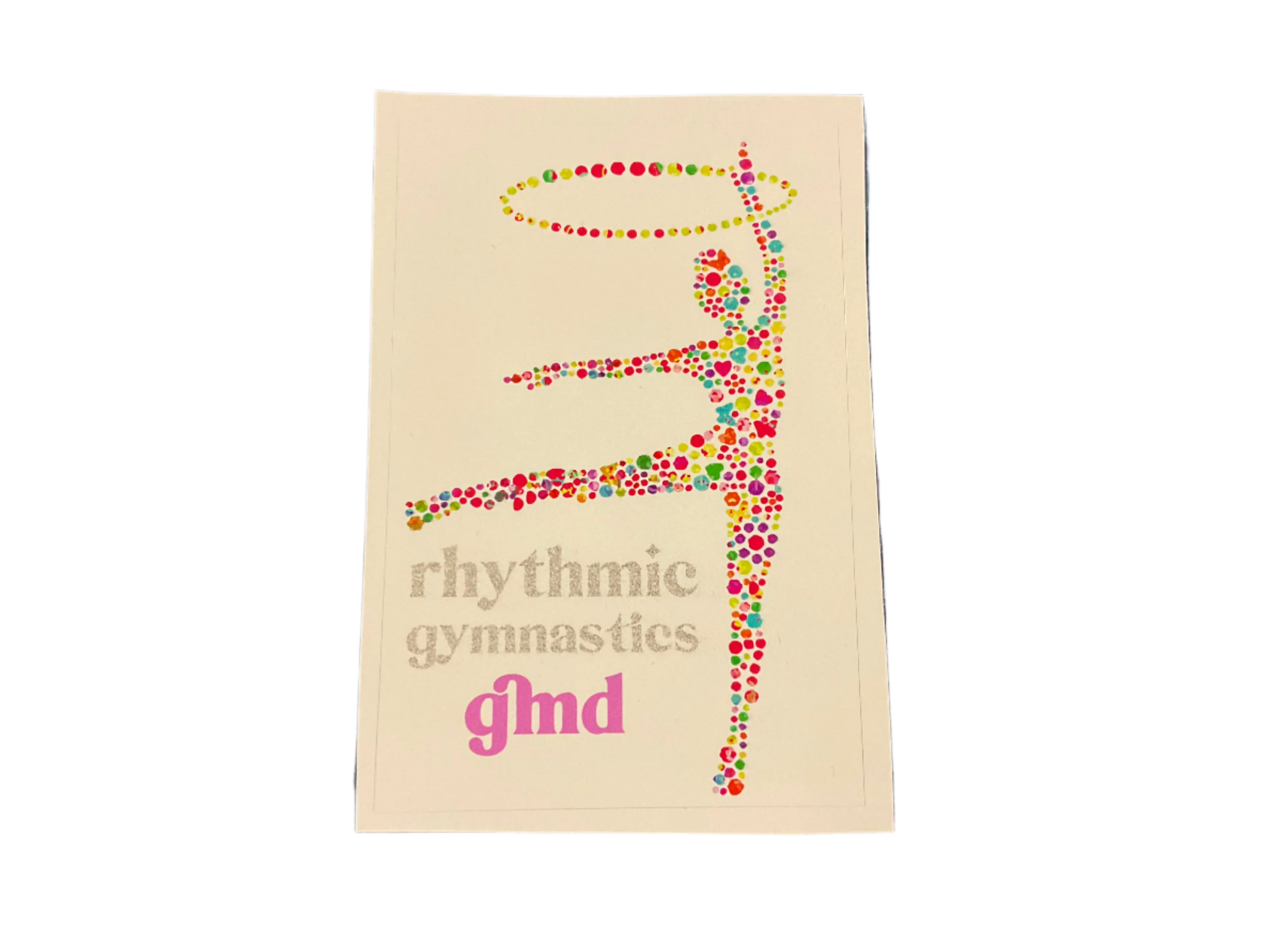 RG - rhythmic  gymnastics - hoop Sticker
