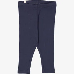 Rib Leggings | Baby - midnight
