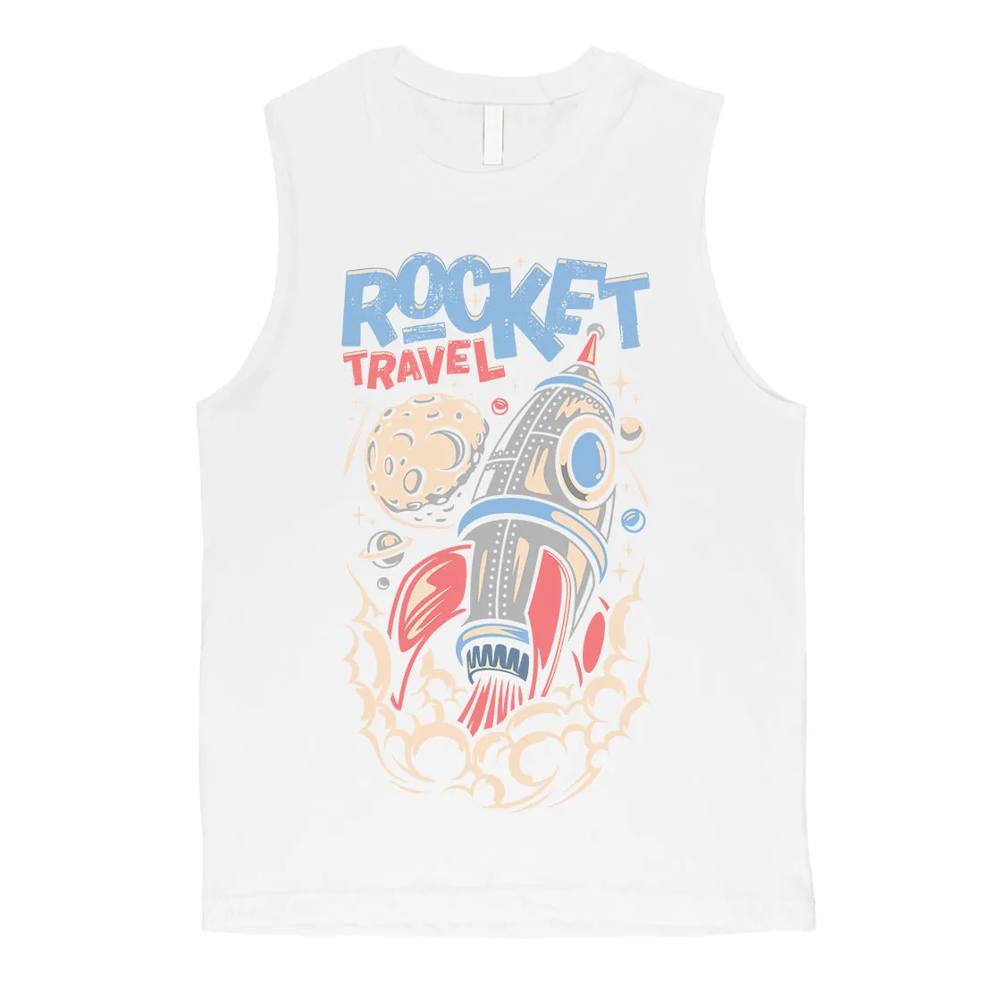 Rocket Travel Mens Muscle Shirt