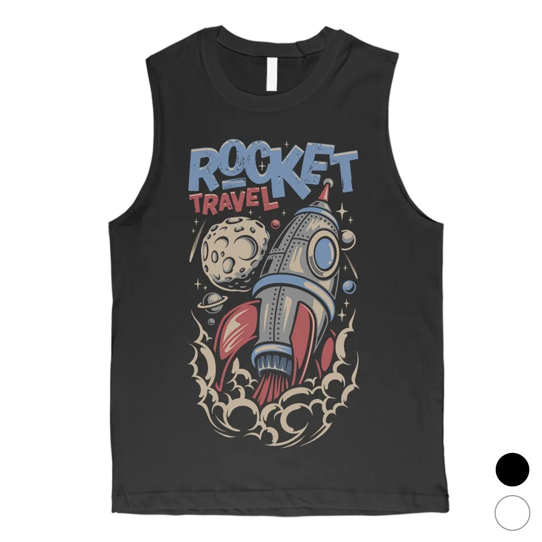 Rocket Travel Mens Muscle Shirt