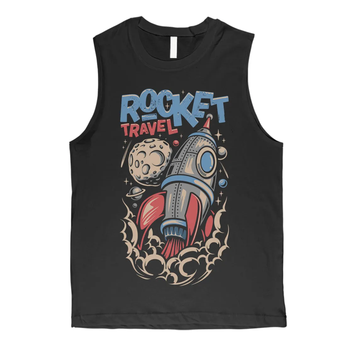 Rocket Travel Mens Muscle Shirt
