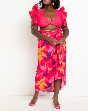 Sarong Wrap Coverup Skirt | Mystique Floral