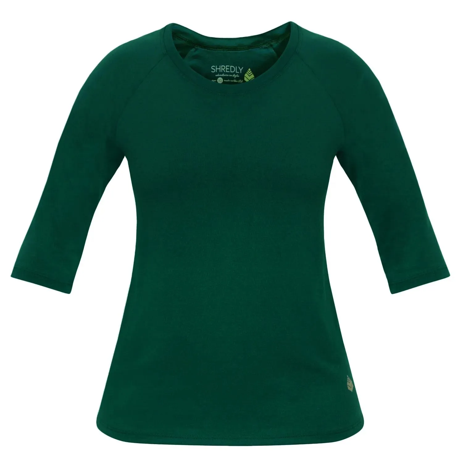Shredly Women's Raglan 3/4 Tee