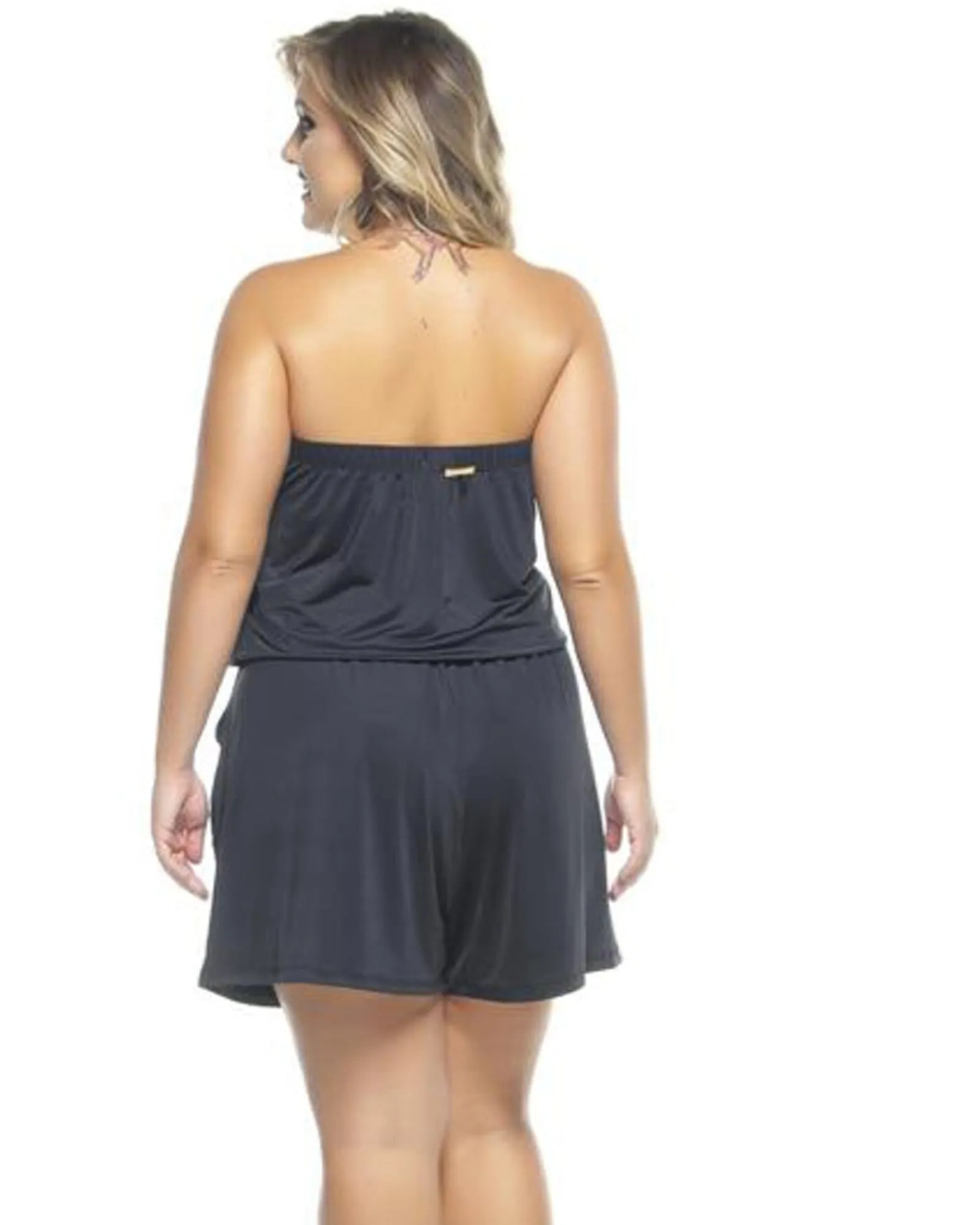Strapless Jumpsuit | Black