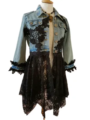 Tee's Lace Denim Jacket
