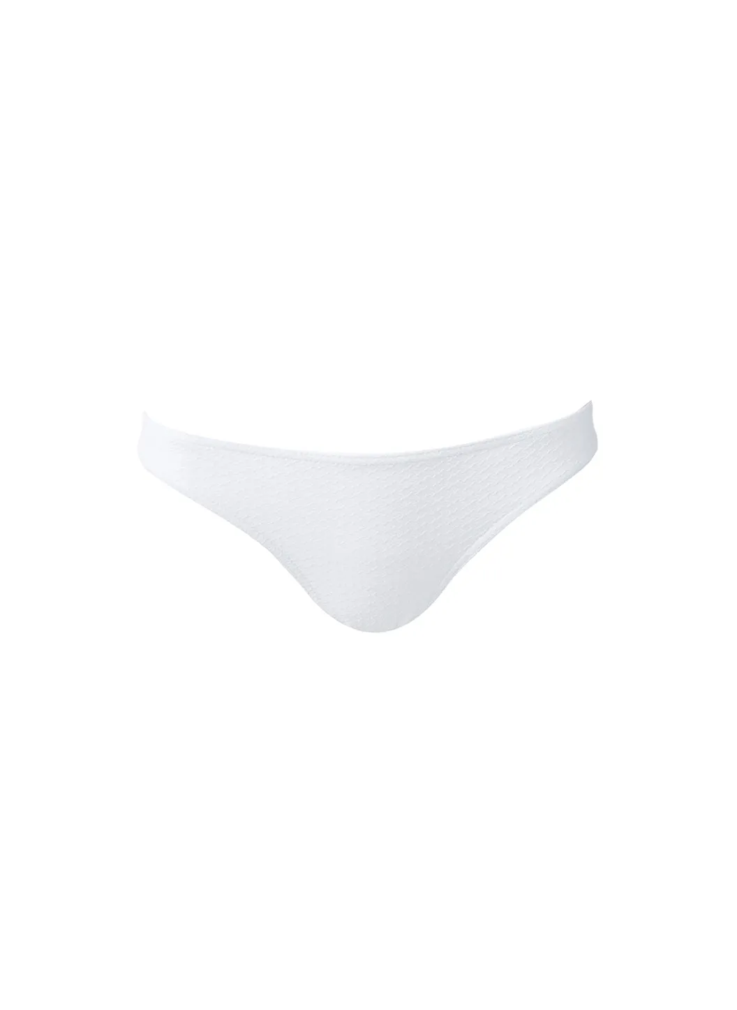 Tenerife White Weave Bikini Bottom