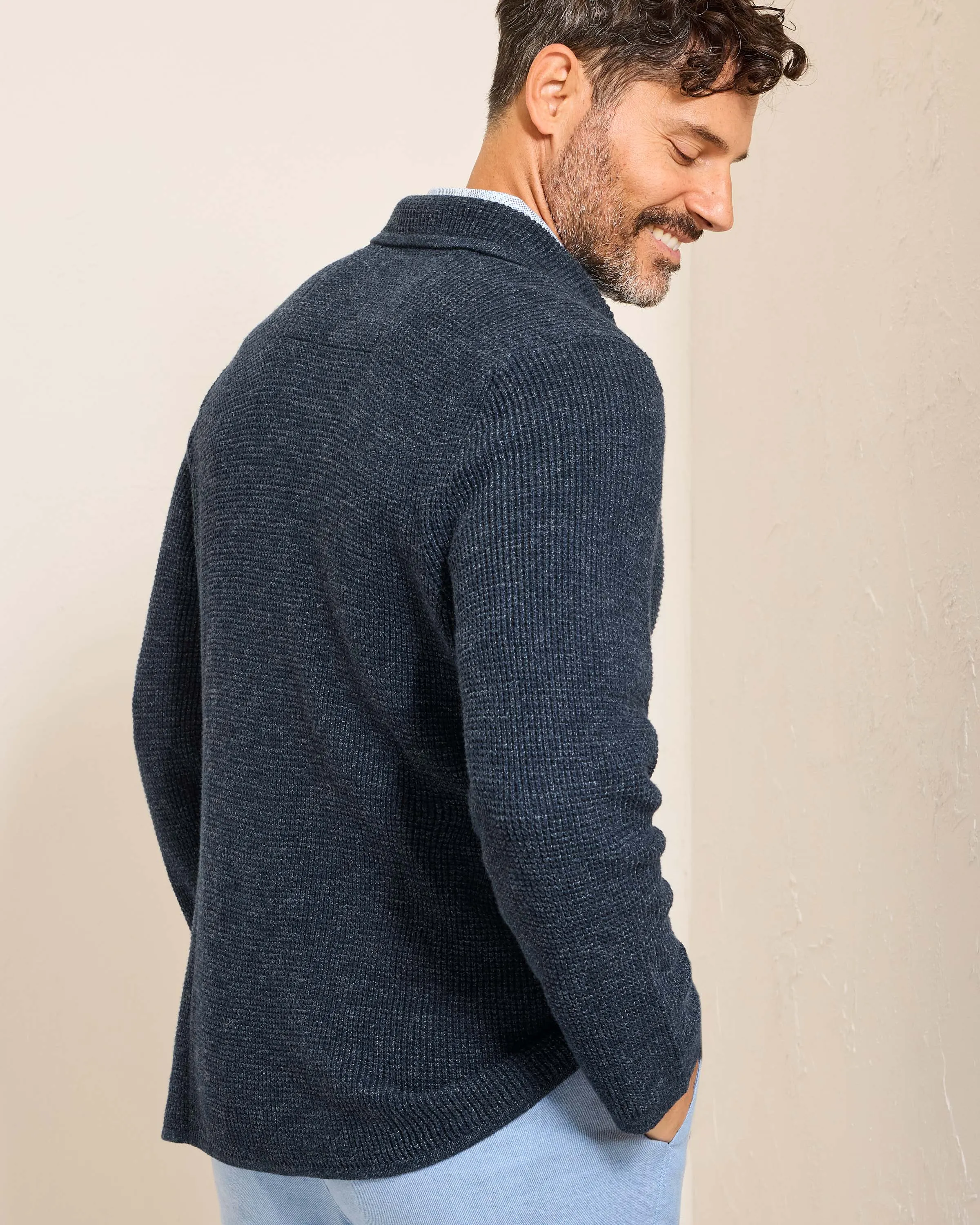 Tommy Bahama Sweater Blazer Cityscape | Ocean Deep