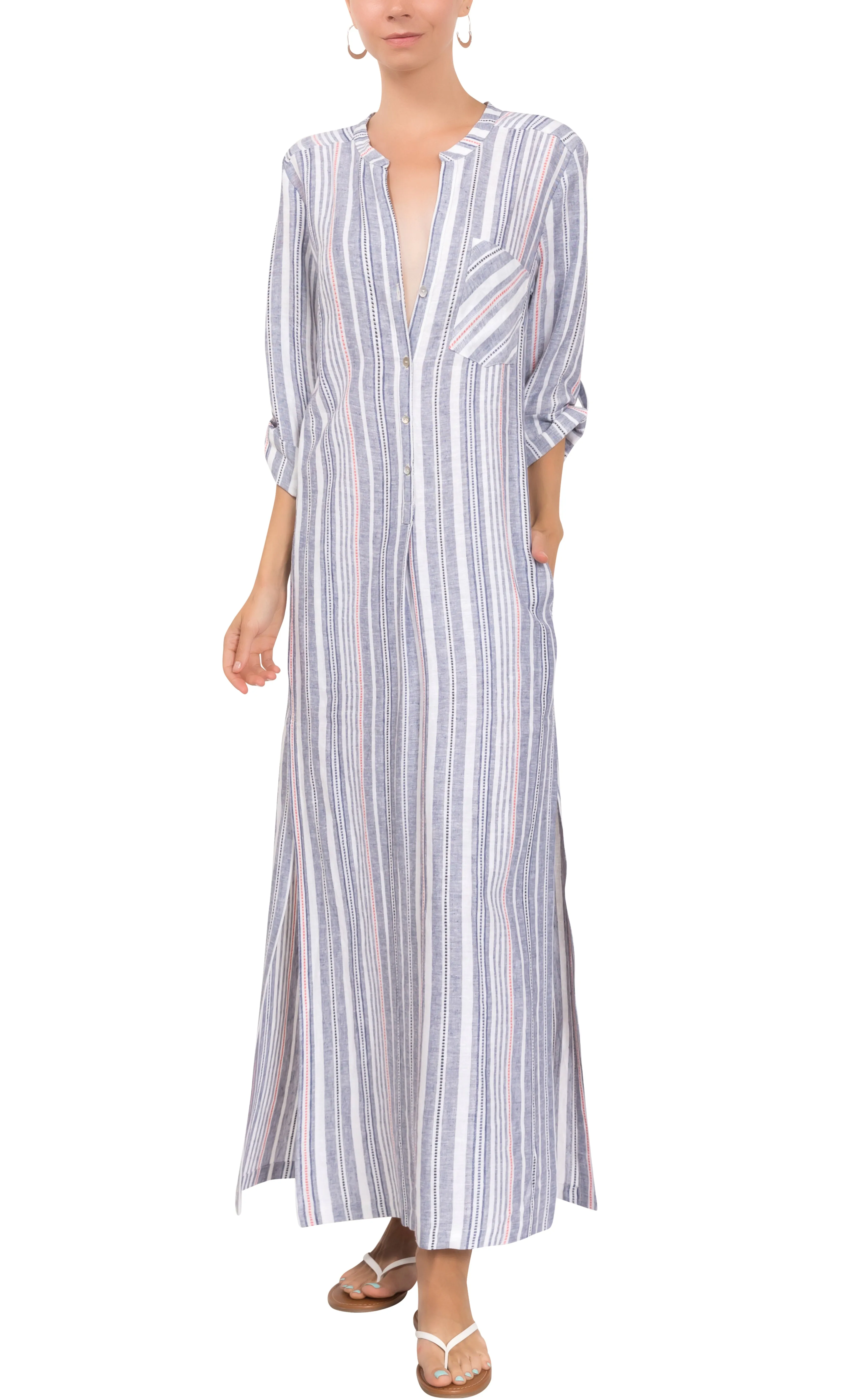 Tracey Caftan - Linen Blend