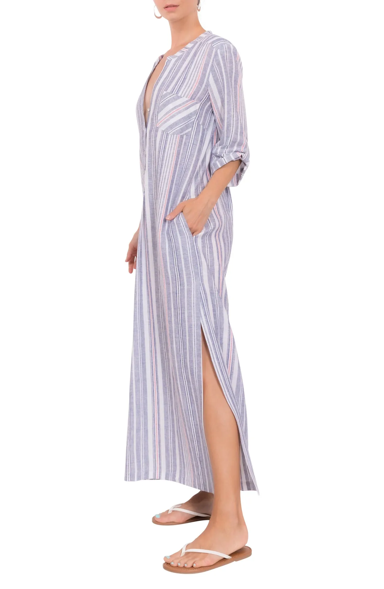 Tracey Caftan - Linen Blend